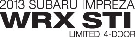 2013 Subaru Impreza WRX STI Limited 4dr (M6)